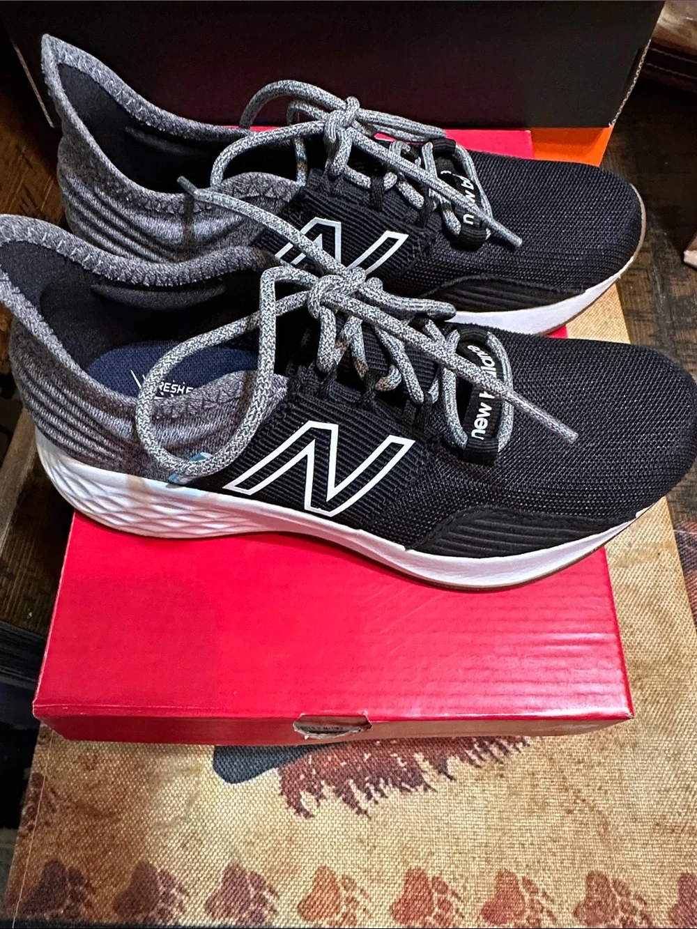 Like new little size 1 boys New Balance